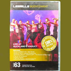 ボディコンバット 63 CD DVD LESMILLS BODYCOMBAT レスミルズ LESMILLS