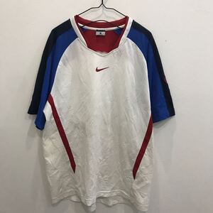 LV1252 NIKE スポーツウェア XL トリコロール プラシャツ ナイキサッカー 