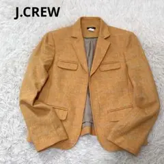 J.CREW ジェイクルー　ジャケット　ウール　チェック　オレンジ