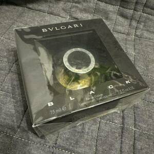 未開封品 廃盤 BVLGARI ブルガリ ブラック オードトワレ 75ml 香水 シャワージェル付き