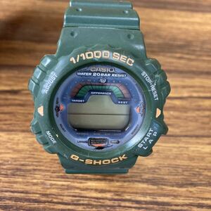 CASIO カシオ G-SHOCK DW-6000 20BAR 腕時計 グリーン系 ジーショック 