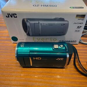 セット販売♪ JVC デジタルビデオカメラ GZ-HM460 Everio専用 BDライター CU-BD5 バッテリー2個付属