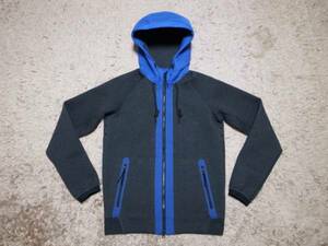 日本未発売 海外限定 NIKE AW77 TECH FLEECE NSW ナイキ テック フリース ZIP フード パーカー スウェット【610702-032】グレー ブルー S