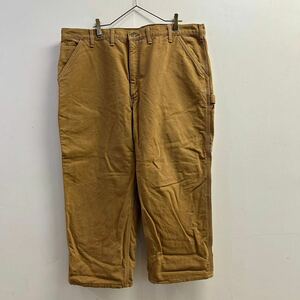 44×32 Carhartt カーハート ワークパンツ ペインターパンツ カーゴパンツ 大きいサイズ ビッグサイズ メンズ ベージュ キャメル 茶