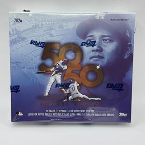 2024 Topps 50/50 大谷 翔平 Shohei Ohtani 1box シュリンク付き 未開封ボックス ⑦