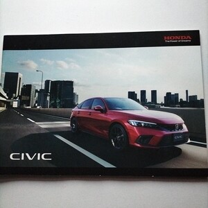 ★　HONDA　ホンダ　CIVIC カタログ　6BA-FL1 2021年8月　★