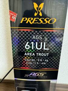 DAIWA PRESSO AGS 61UL 2ピース　　トラウト　美品