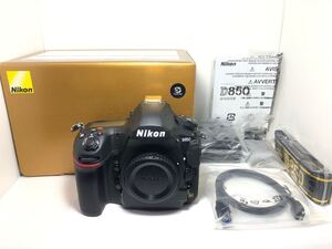 #17【極美品・元箱】Nikon ニコン D850 ボディ