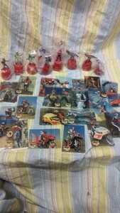 平成レトロ　食玩　未開封仮面ライダーカード&スタンプセット