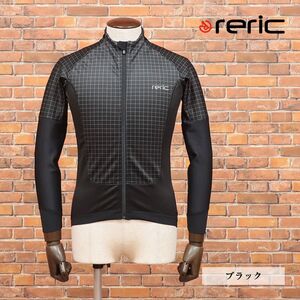 1円/秋冬/reric/XLサイズ/サイクル ジャケット 防風 撥水 CORTINA 吸湿発散 体温調節 ARTICA 空気抵抗軽減APS 新品/黒/ブラック/hf197/