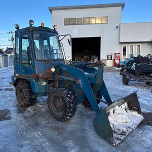 ★道東発★三菱 WS210-3 4WD ホイールローダー タイヤショベル 除雪 