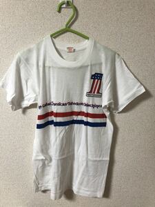 ハーレーダビッドソンTシャツ　検)ビンテージ アメカジ　トリコロール