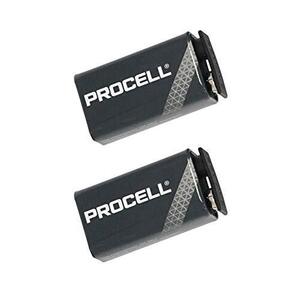 DURACELL PROCELL デュラセル プロセル 9V電池 エフェクター/楽器用アルカリ電池 2個セット DP-9