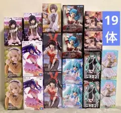 美少女　プライズ　フィギュア　まとめ売り　人気　初音ミク　バニー　19体