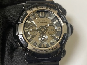 カシオ CASIO Gショック G-SHOCK Garish Black ガリッシュ ブラック GA-200BW-1AJF 腕時計 展示未使用品