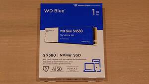 ★未開封★　WD Blue SN580 NVMe WDS100T3B0E 1TB PCIe Gen4 x4　M.2 NVMe SSD　　★送料無料★ #２