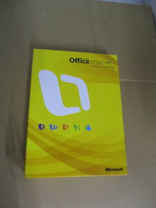 Microsoft Office Mac 2008 ■ ファミリー＆アカデミック ■ ワード / エクセル / パワーポイント■No:A-216