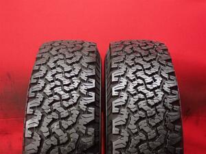 タイヤ 2本 《 BF GOODRICH グッドリッチ 》 オールテレーン ALL-TERRAIN T/A KO ホワイトレター [ 245/75R16 120/116Q ] 9分山 n16