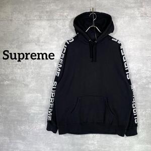 『Supreme』 シュプリーム (L) メタリックリブ パーカー