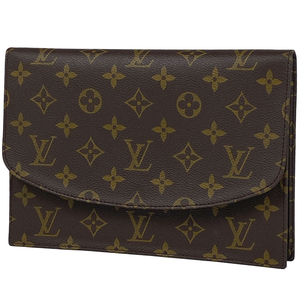 ルイ・ヴィトン Louis Vuitton ポシェット ラバ 23 セカンドバッグ クラッチバッグ モノグラム ブラウン M51940 レディース 【中古】