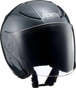 未使用　ヤマハ(Yamaha)バイクヘルメット ジェット YJ-20 ZENITH アンスラサイト Lサイズ(58-59cm) 90791-2347L