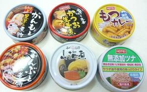 ポツンと一軒家の応援缶詰！おかず缶６缶　無添加ツナ　清水名物もつカレー缶　加賀百万石伝承料理　山海煮缶　他あり