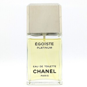 CHANEL シャネル エゴイスト プラチナム EDT 100ml ☆残量たっぷり9割　送料660円