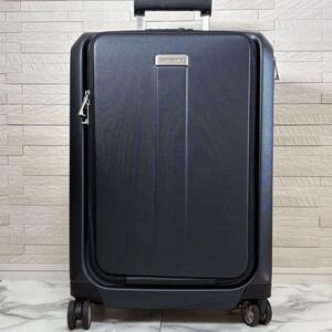 1円/美品●Samsonite サムソナイト PRODIGY SPINNER 40L キャリーケース スーツケース メンズ ビジネスバッグ 出張旅行鞄 機内持込可 