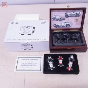 GMP 1/43 A.J.Foyt Bowes Seal Fast 3 Car Set Limited Edition【10