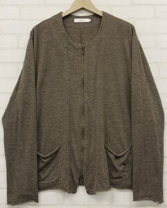 2T4538■SUBTLE Zip cardigan サートル ジップニットカーディガン