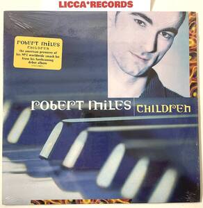 美盤 シュリンク HYPE STICKER Robert Miles - Children US 1996 ORIGINALArista 07822130071 名曲4TRKS 12“ レコード LICCA*RECORDS 660