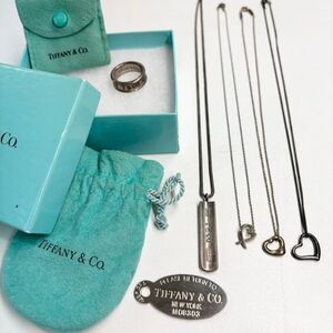 TIFFANY&Co. ティファニー ネックレス ペンダントトップ リング まとめ 925 シルバー K/HI14