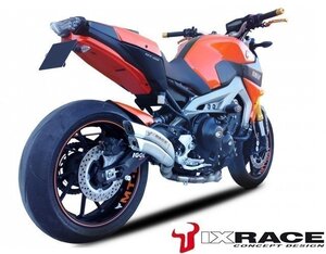 IXRACE YAMAHA ヤマハ MT 09 13-15/TRACER 2015 Z7 ツインアップ スリップマフラー【送料800円】