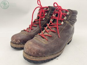 AK0605931　▲ vibram ビブラム REG MARK montagna サイズ不明 トレッキングシューズ 登山靴 アウトドア ブラウン メンズ 中古 ジャンク