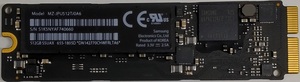 apple純正 SSD 512GB MZ-JPU512T/0A6 MacBook(13-inch)取り外し品