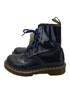 Dr.Martens◆レースアップブーツ/UK4/NVY/レザー