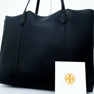 1円■入手困難■Tory Burch トリーバーチ トートバッグ ビジネス ブリーフケース 大容量 A4可 肩掛け可 メンズ レディース ブラック 黒