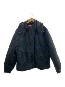 Supreme◆21AW/Patchwork Puffy Jacket/ダウンジャケット/XL/ポリエステル/BLK