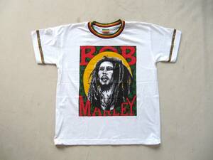 ■未使用■ BOB MARLEY roots rasta reggae　ボブ マーリー　半袖　Ｔシャツ　Ｍ-Ｌ