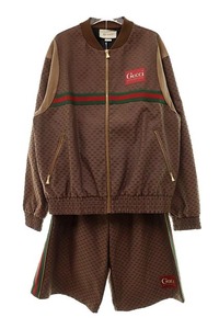 グッチ GUCCI 20SS miniGG ジップアップ ジャケットセットアップ ショーツ【ブランド古着ベクトル】240102☆AA★ メンズ