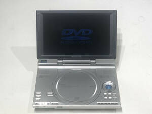 ◆◆ Panasonic ポータブルDVDプレーヤー DVD-LX8 動作品 （取説付）ジャンク扱いで ◆◆