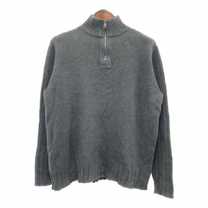 POLO JEANS ポロジーンズ コットン ニット ドライバーズ ニット セーター ラルフローレン カジュアル グレー (メンズ XL) 中古 古着 P5194