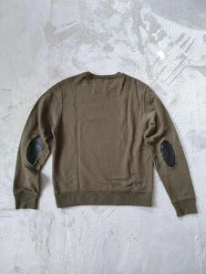 Maison Margiela ⑭ メゾンマルジェラ エルボーパッチ スウェット シャツ アーティザナル レプリカ ニット ジャーマン ハの字 スニーカー