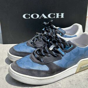 coach コーチ スニーカー CN25.5cm 靴 C1573 シグネチャー