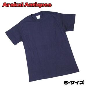 レディース　メンズ 　Tシャツ　Arakai Antiques　S　ネイビー 即決　送料無料　新品未使用