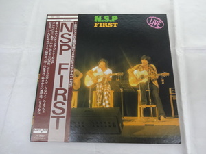 ◆LP◆帯付き◆NSP FIRST◆LIVE◆