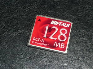 動作保証！BUFFALO RCF-X CFカード 128MB