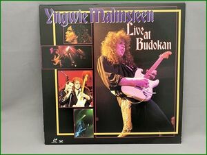 LD レーザーディスク Yngwie Malmsteen イングヴェイマルムスティーン Live at 武道館