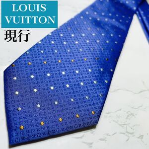 未使用級LOUIS VUITTON ネクタイ M77831 モノグラム LV ブランドネクタイ