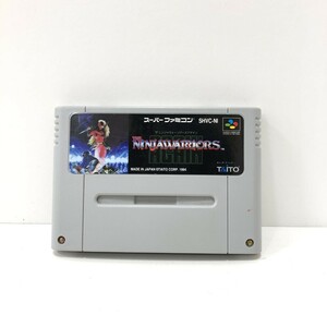 07w5105 SFC 任天堂 THE NINJAWARRIORS AGAIN ザ・ニンジャウォーリアーズ アゲイン ゲームソフト タイトー スーパーファミコン 中古品